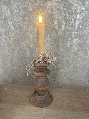 Kandelaar hout 15cm r